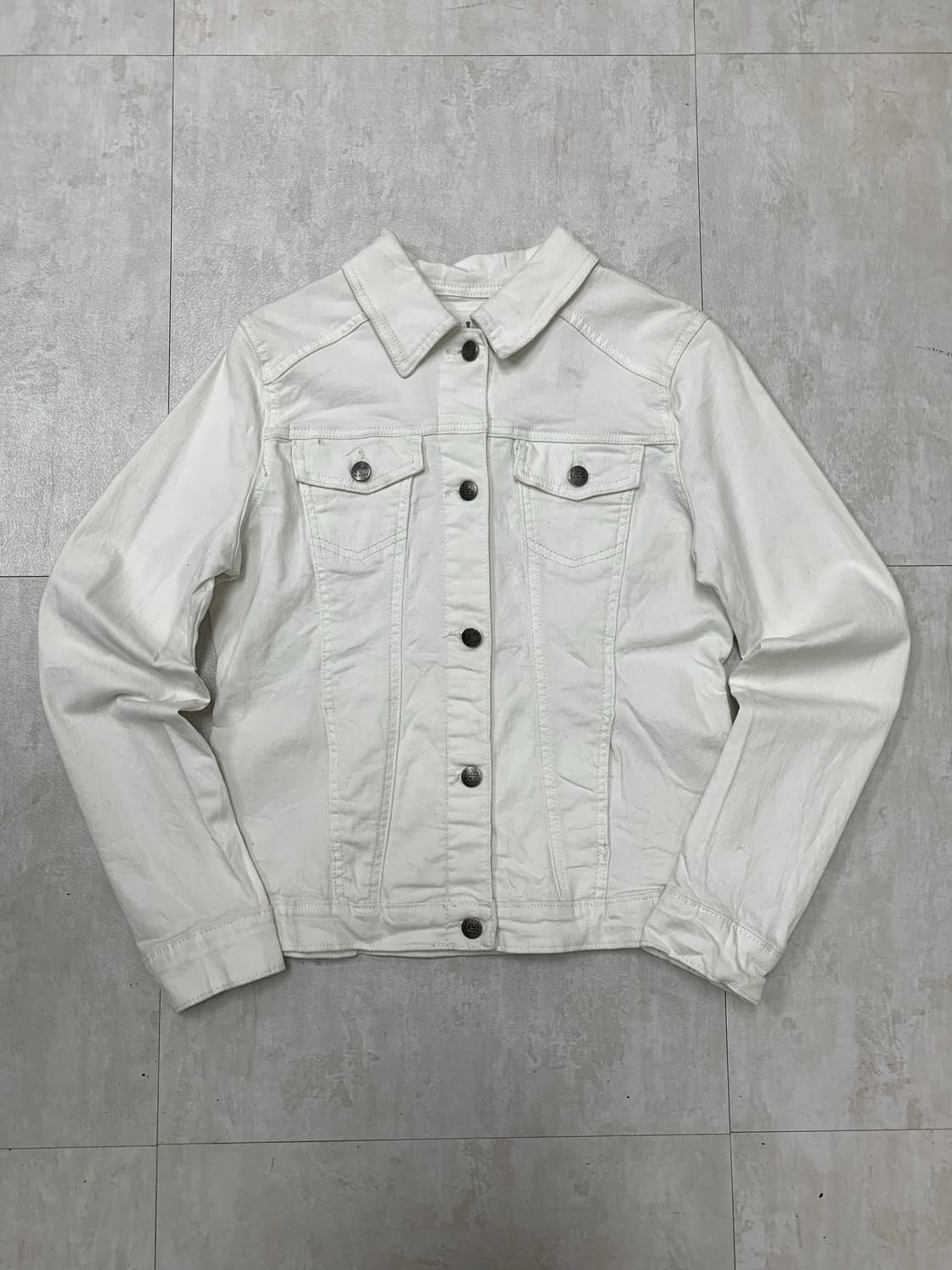 Lee 코튼 화이트 자켓 #124 상품이미지1