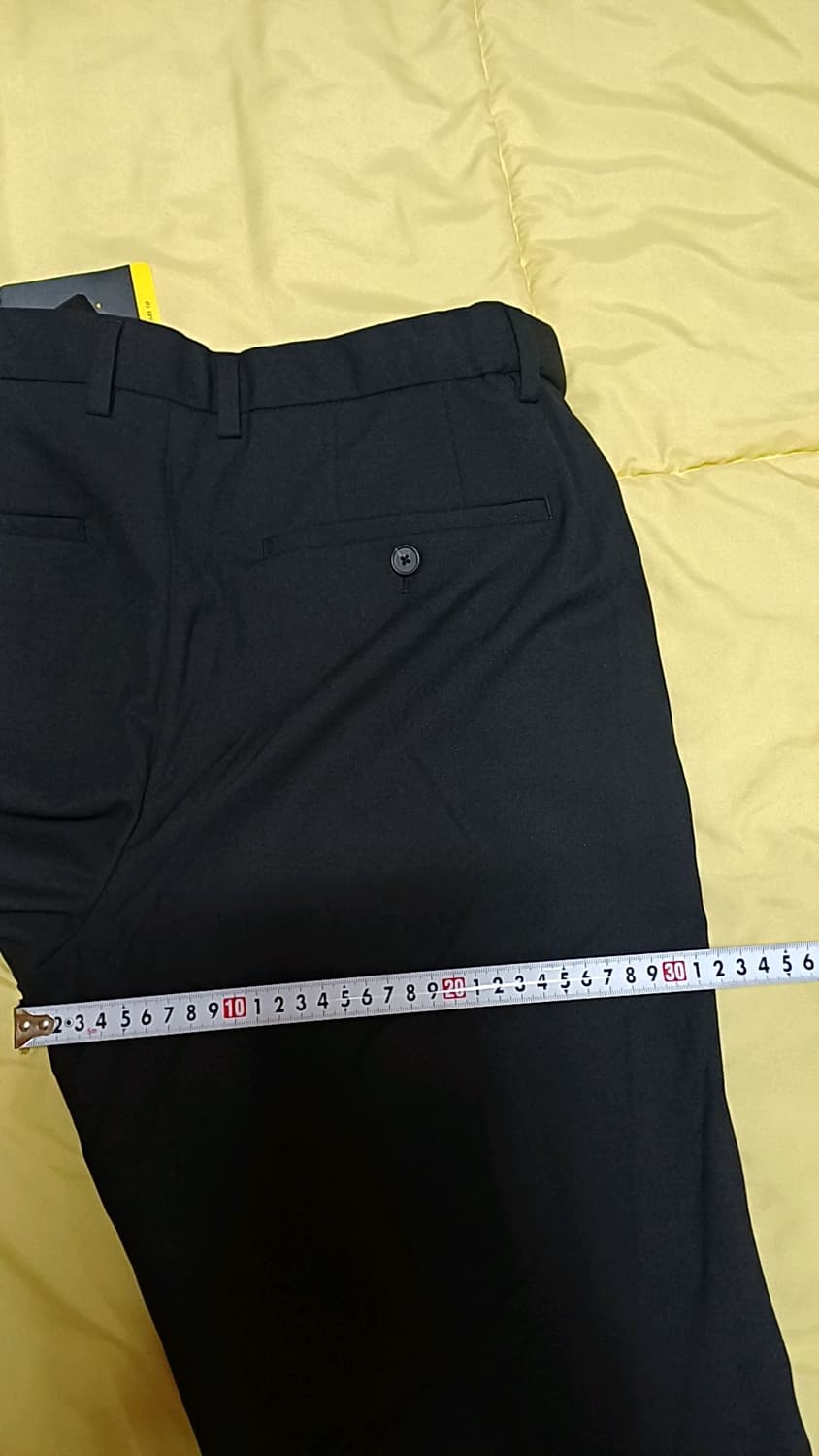 무신사 미사용 슬랙스 32인치 기장105 상품이미지9