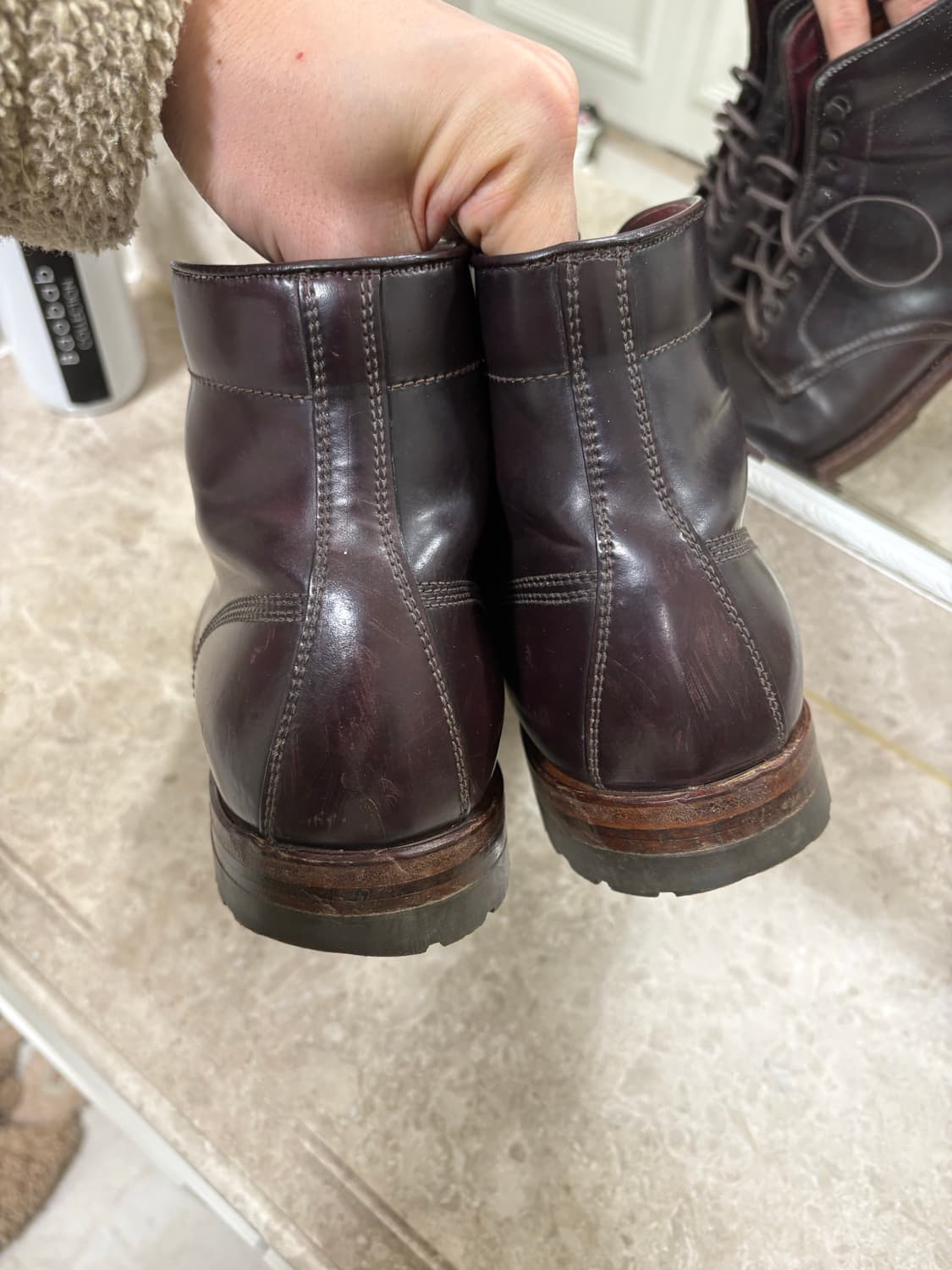 알든 코도반 캡토 부츠8.5 상품이미지5