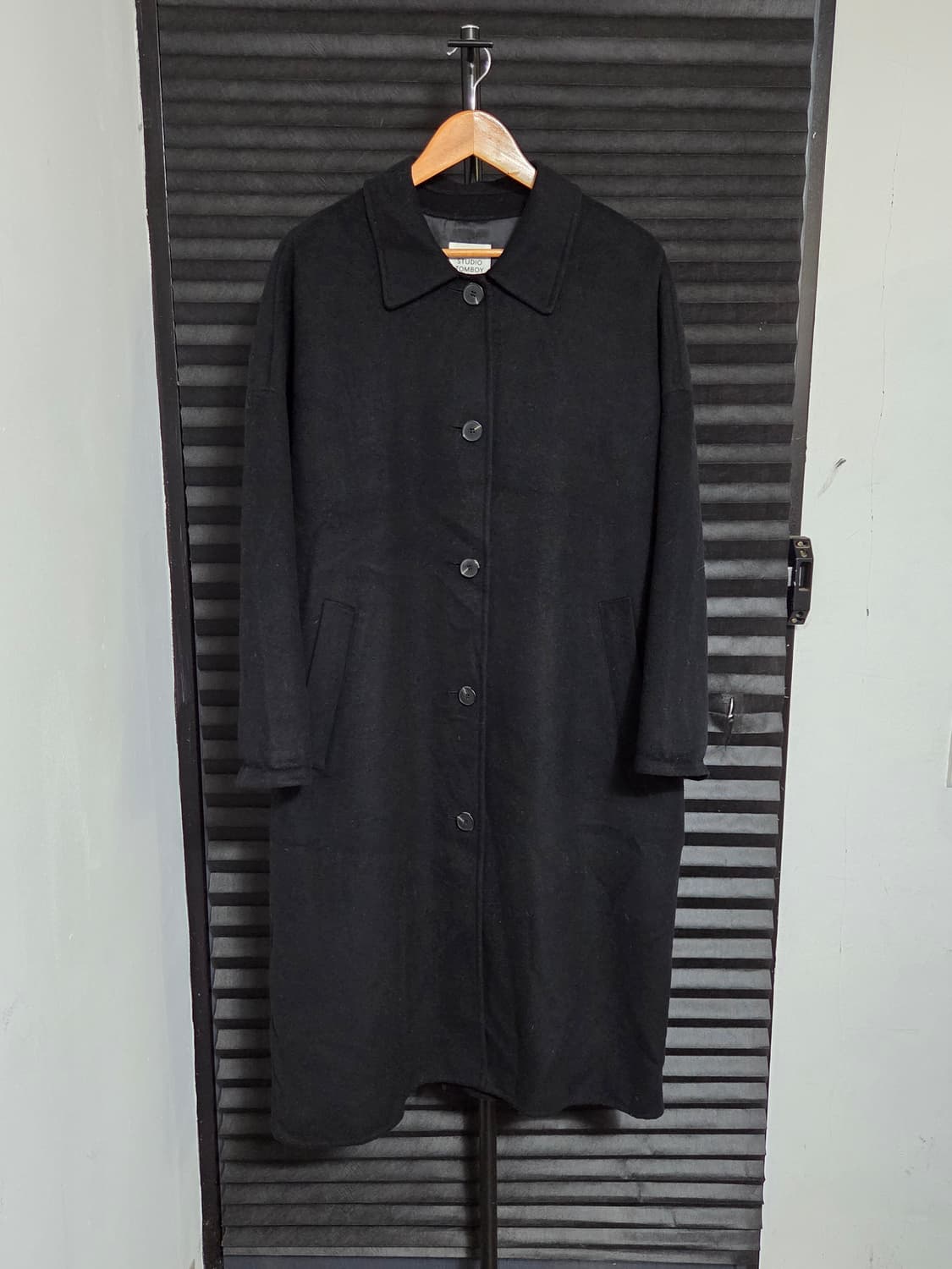 [스튜디오 톰보이] 싱글 롱 코트 | 00047 상품이미지1