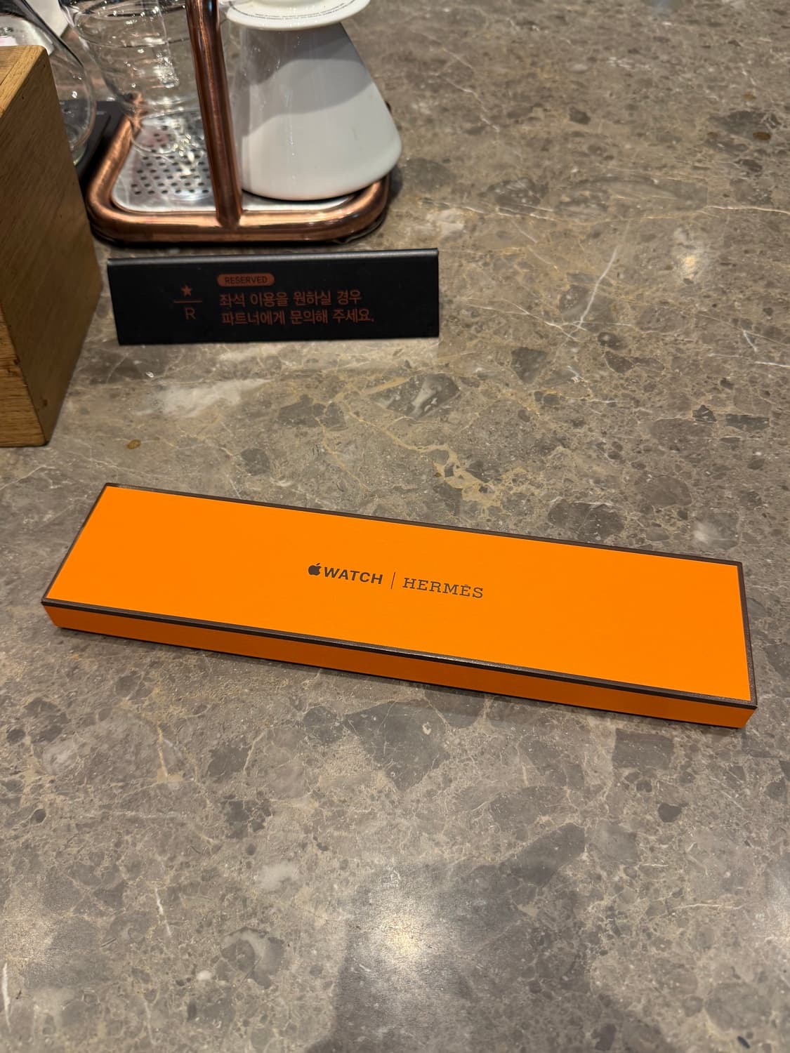 (새상품급) 애플워치 에르메스 스트랩 - 46mm 블랑 킬림 상품이미지1