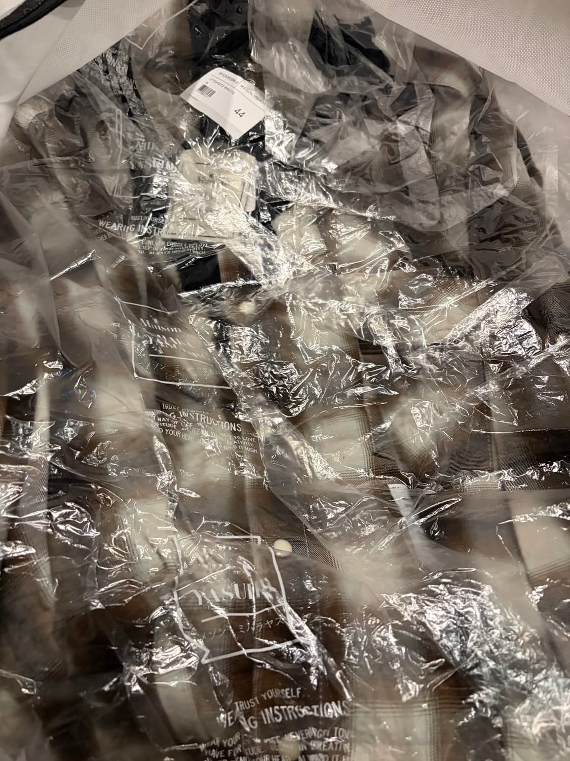 미하라 야스히로 디스트레스드 플레이드 롱슬리브셔츠44 상품이미지8