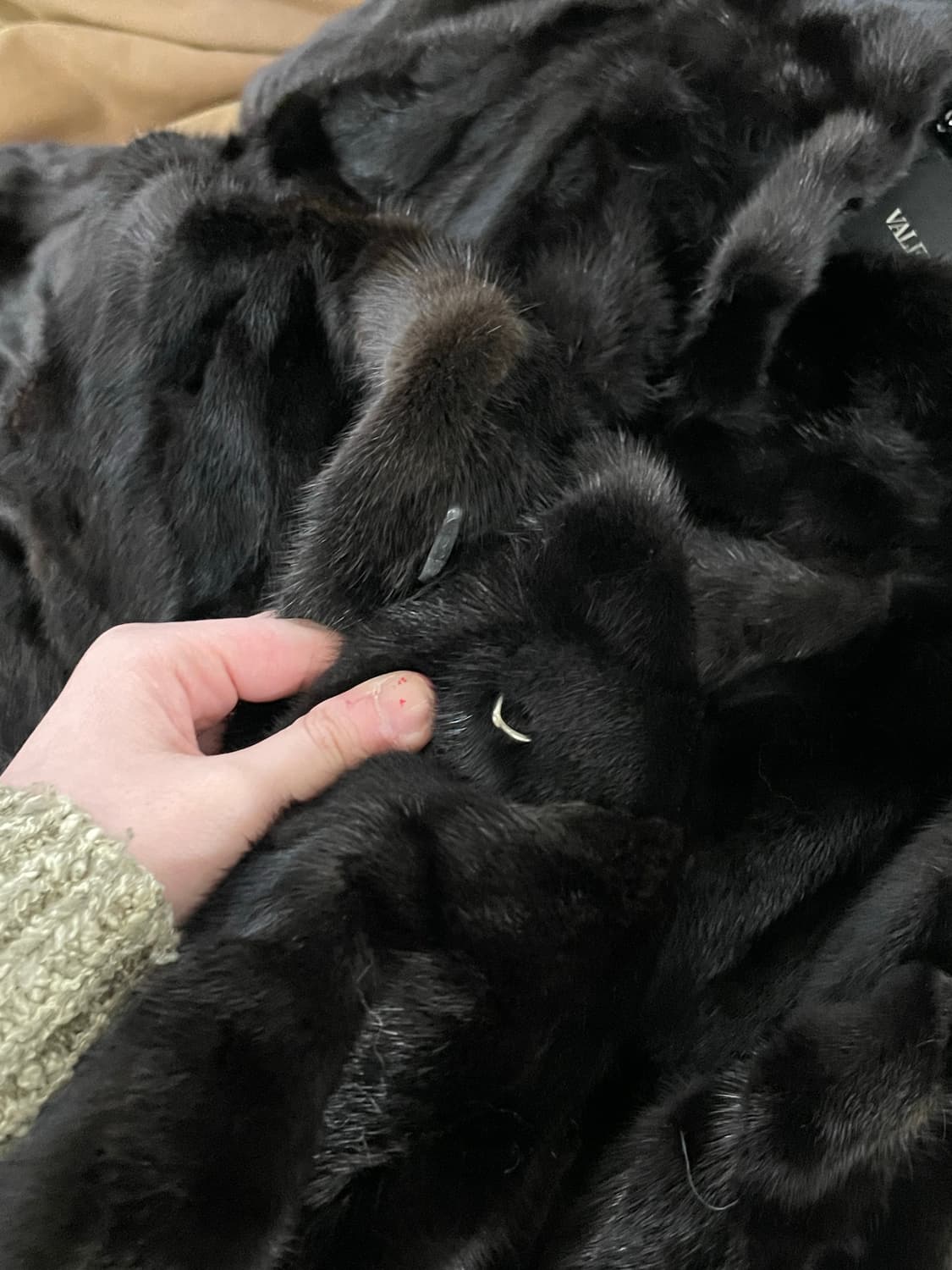 Valencia 밍크 레더벨트 자켓 상품이미지6