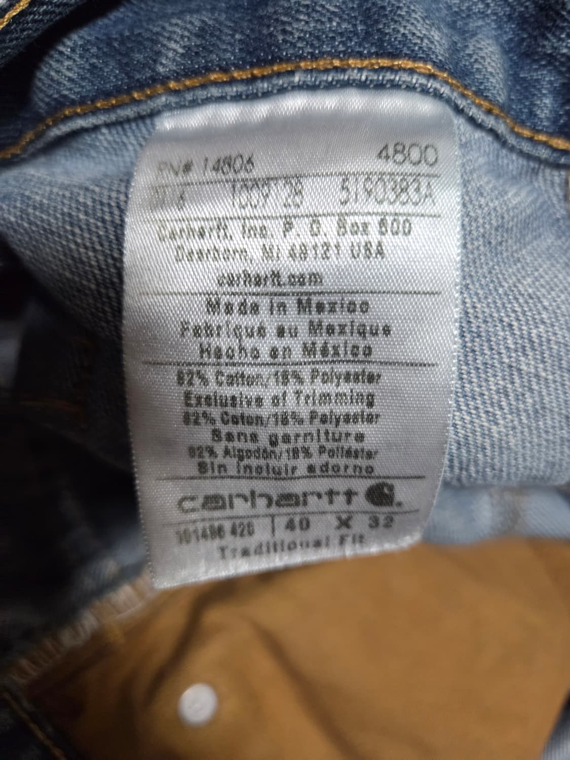 빈티지 칼하트 팬츠 상품이미지3