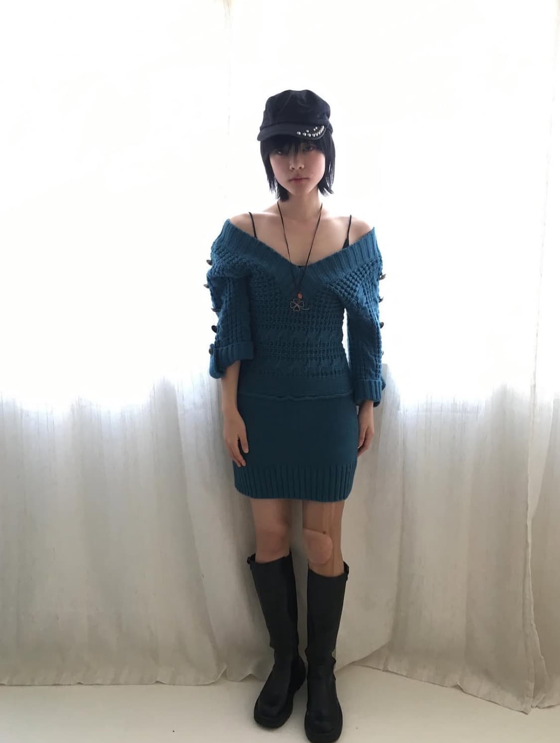 lovecannedfruit knit onepiece 니트 원피스 상품이미지1