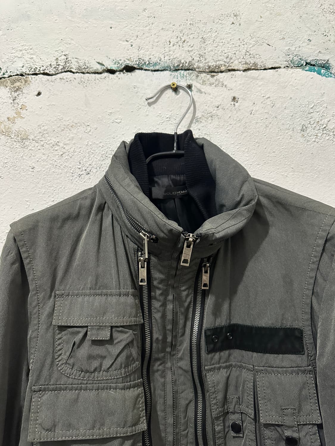 솔리드옴므 유틸리티 멀티포켓 필드 자켓 상품이미지2