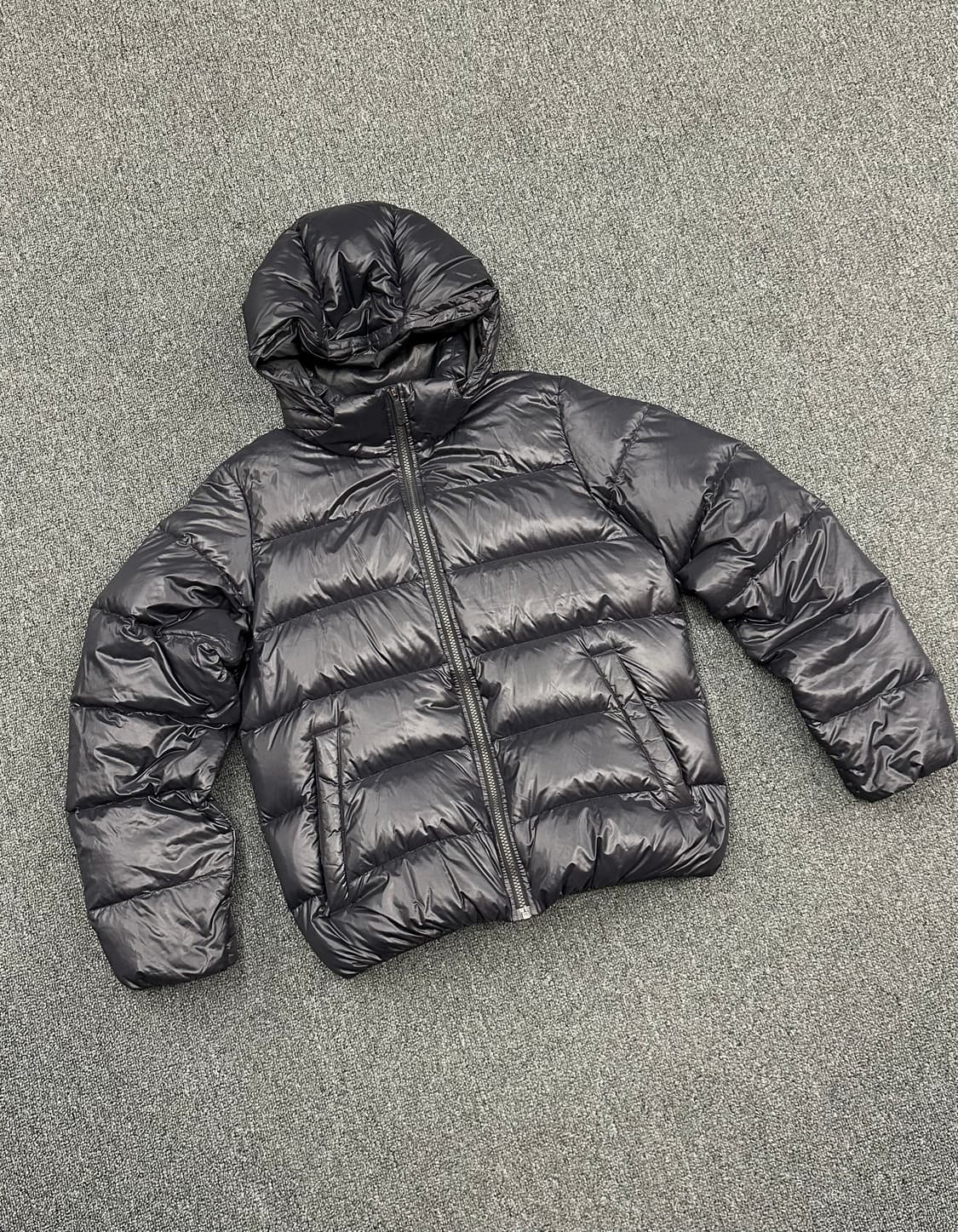 XL)나이키 올드머니 구스다운 블랙 숏패딩 상품이미지1