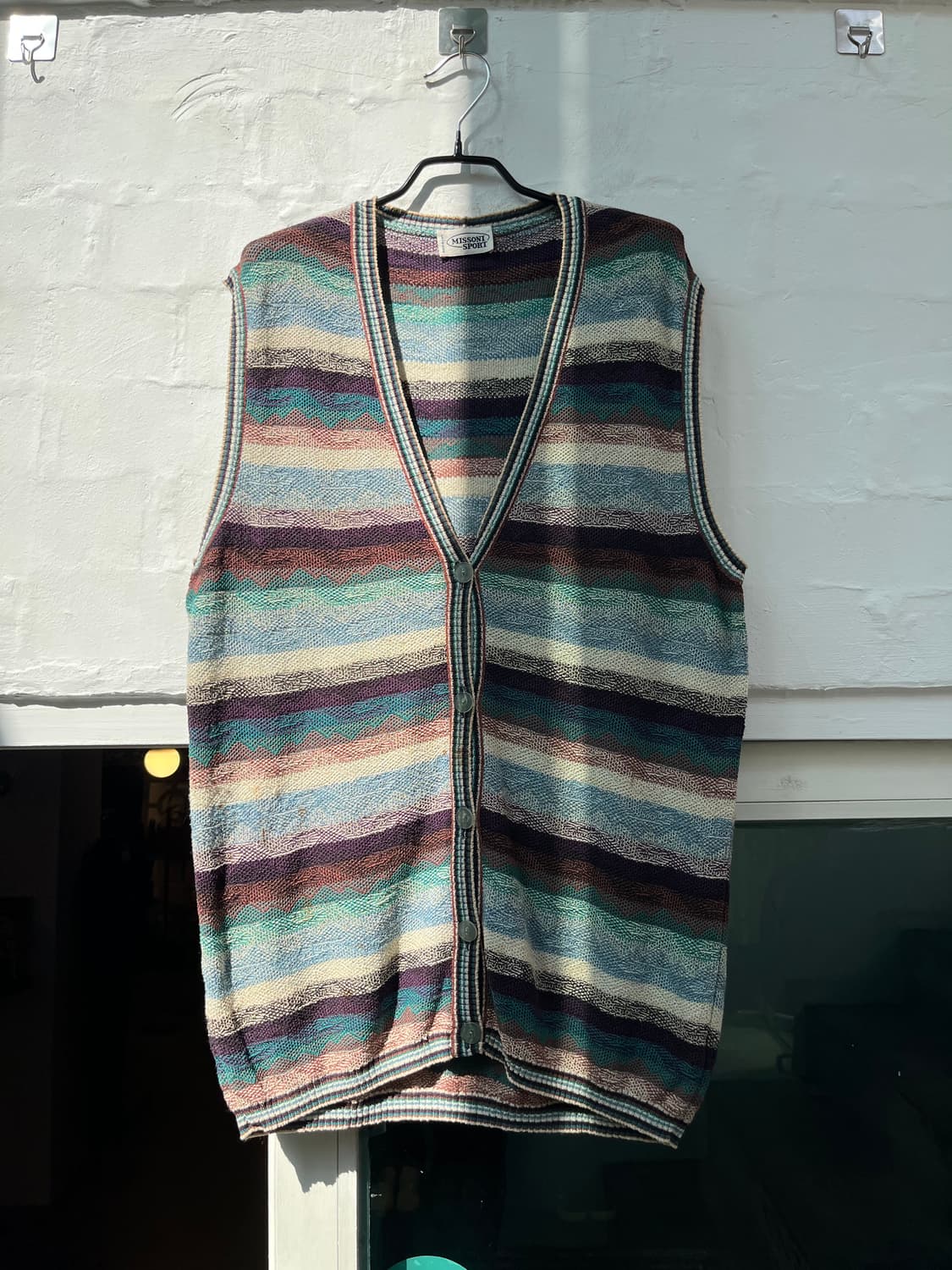 Missoni 스트라이프 니트 조끼 베스트 40 상품이미지1