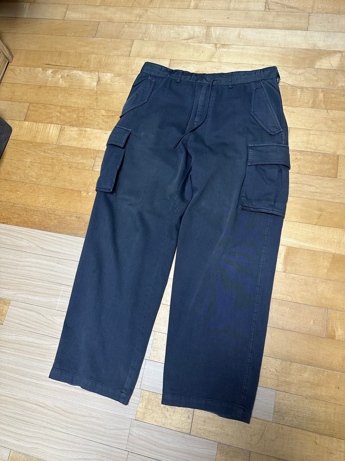 준지 루즈핏 카고 팬츠 그레이 44사이즈 상품이미지1