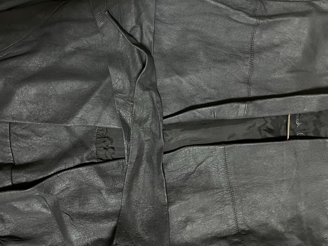 릭오웬스 wrap 가죽자켓 상품이미지4