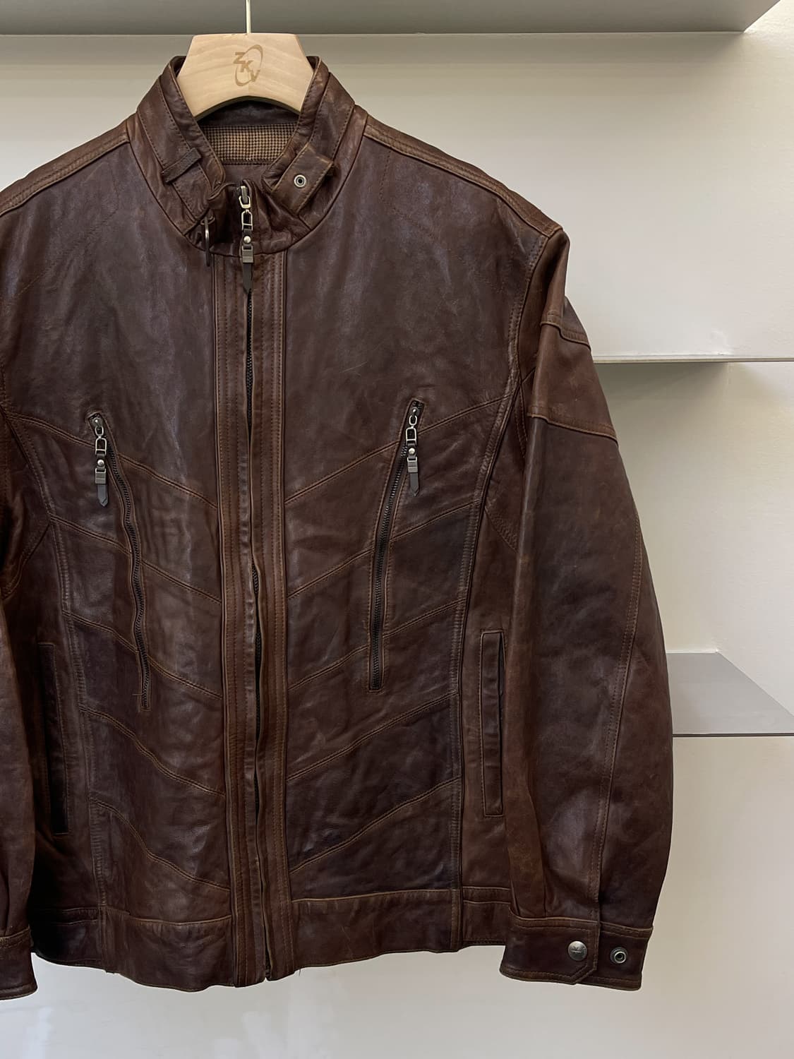 레드옥스 메카닉 레더 자켓 상품이미지3