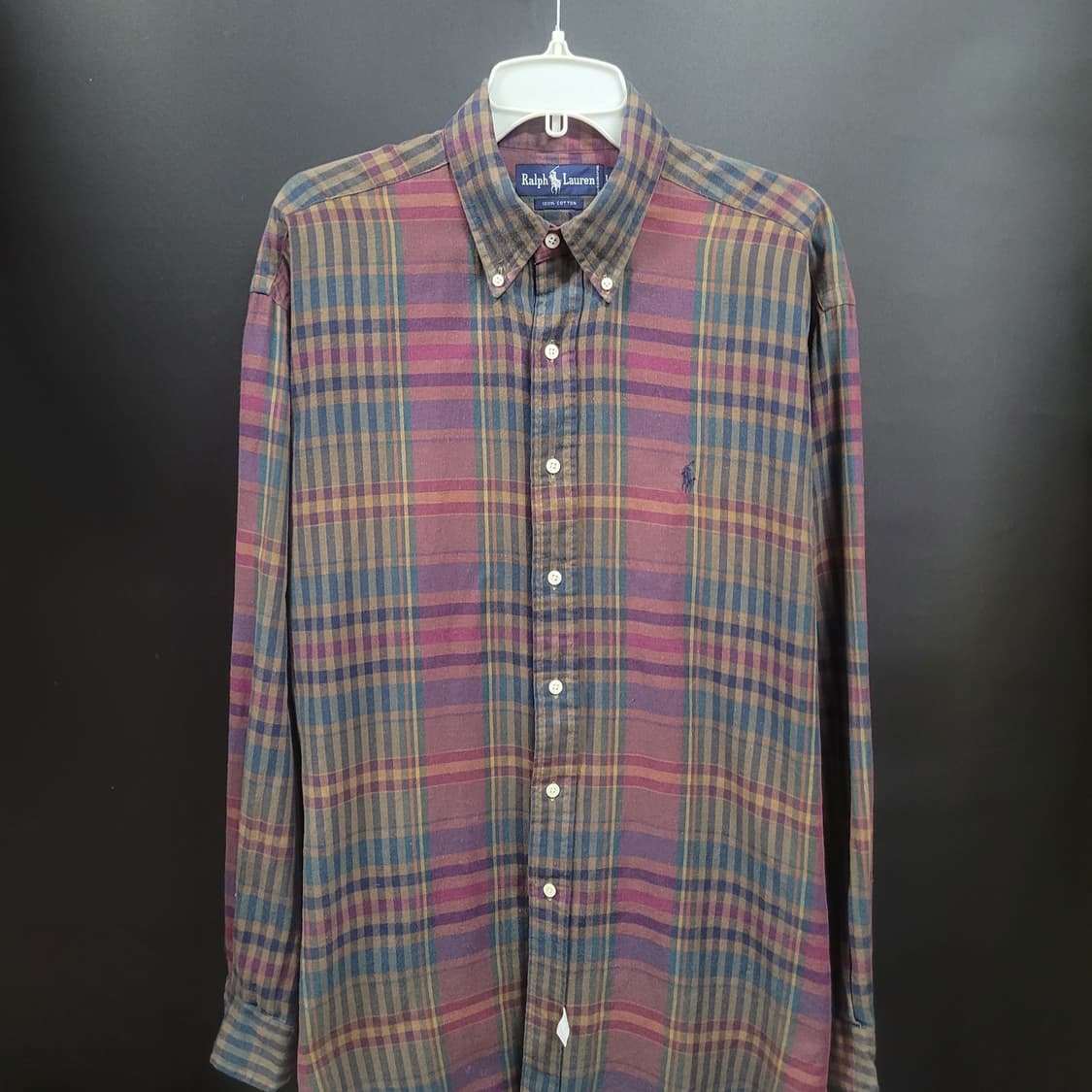 Ralph Lauren 빈티지 체크 셔츠 상품이미지1