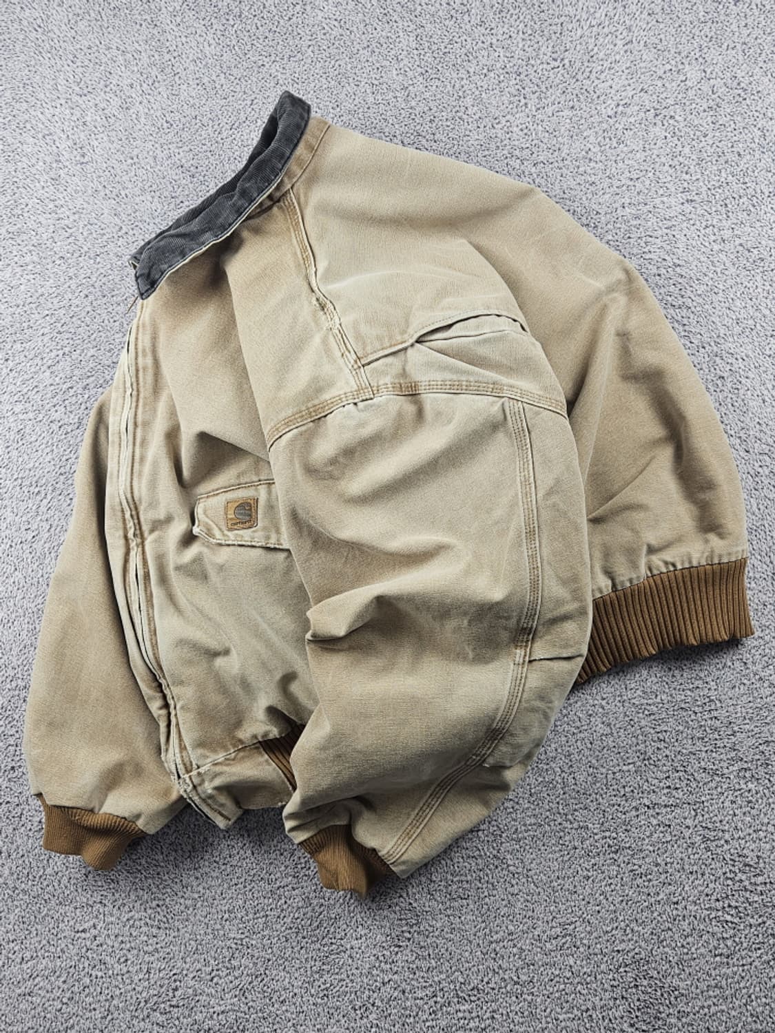 칼하트 J165 덕 캔버스 빅포켓 워크 자켓 ( 2XL ) / 10607 상품이미지3