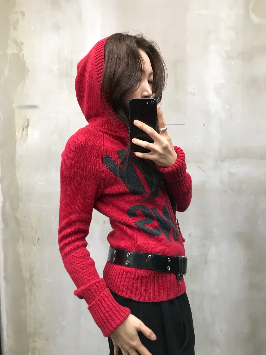 DKNY knit zipup 상품이미지4