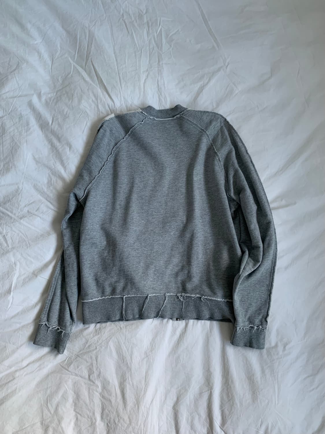 그레이 코튼 블루종 상품이미지5