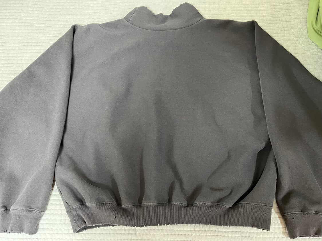 이지 갭 하이 넥 스웨터 다크 그레이 xs 상품이미지2