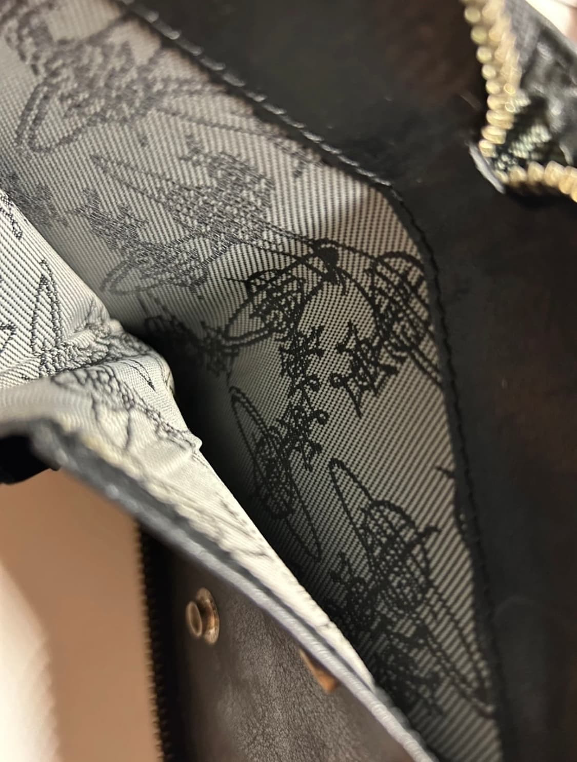 희귀) 비비안웨스트우드 블랙 반지갑 상품이미지4