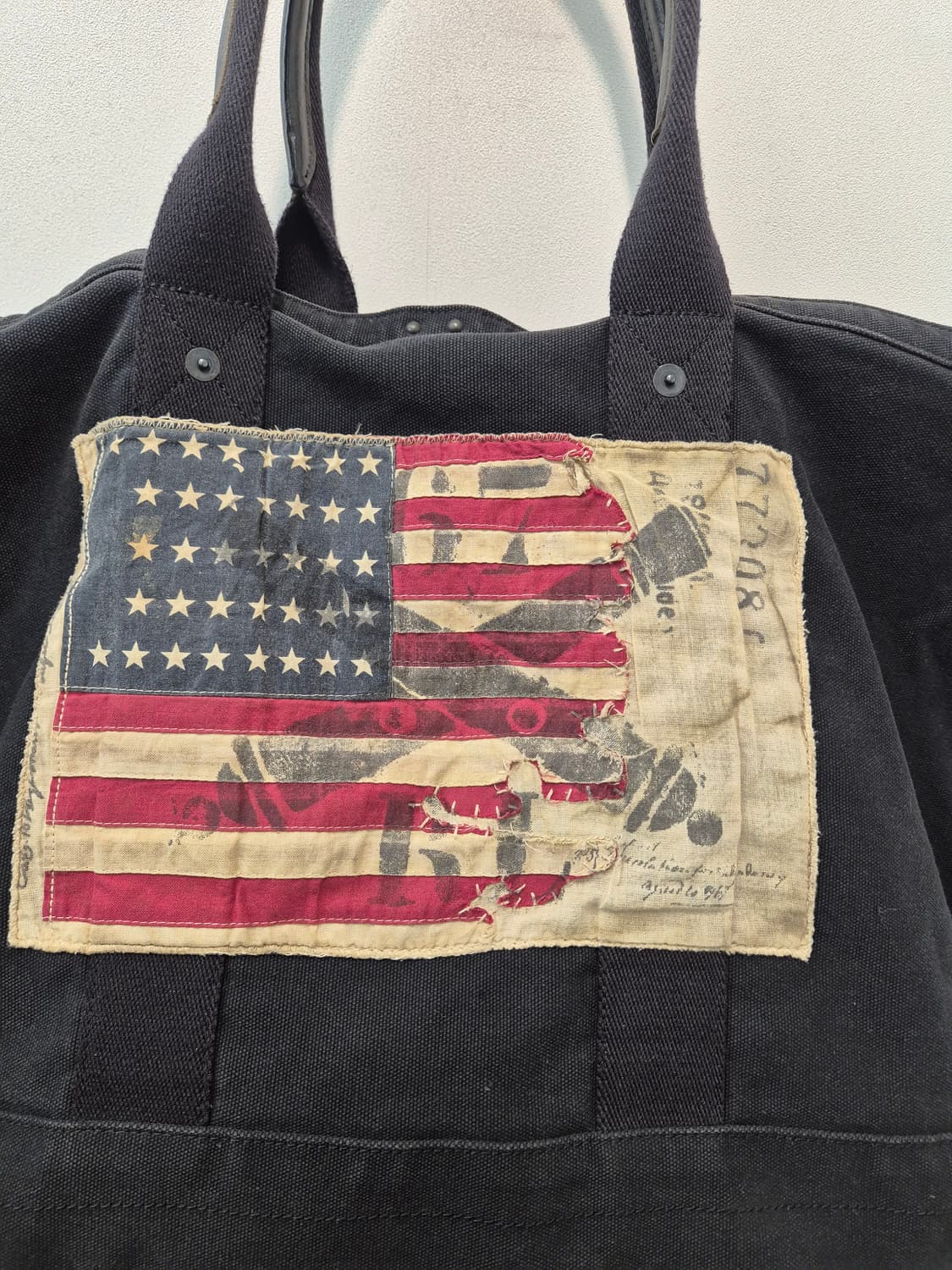 폴로 진스 컴퍼니 랄프로렌 태그가 달린 토트백 상품이미지2