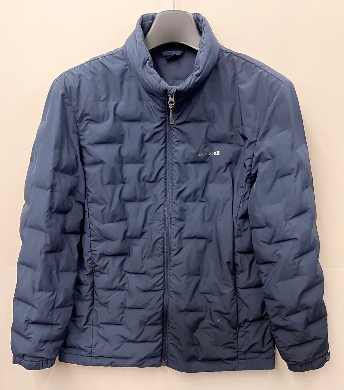 몽벨 구스다운 경량 패딩 네이비 L(100) 상품이미지1