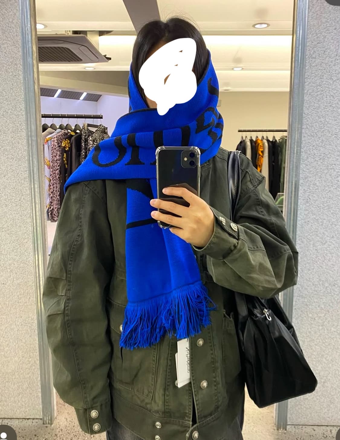 (새상품 OS) 에리즈 노프라블레모 머플러 스카프 목도리 상품이미지6