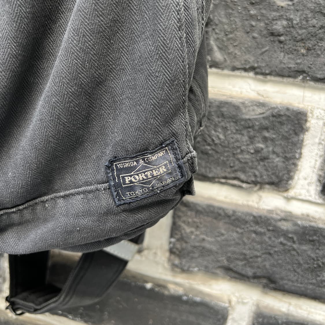 포터 헤링본 럭색 백팩 상품이미지2