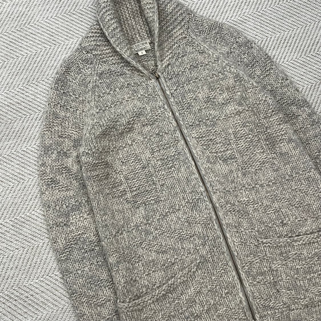 폴로진스 숄카라 니트집업 r2502 상품이미지3