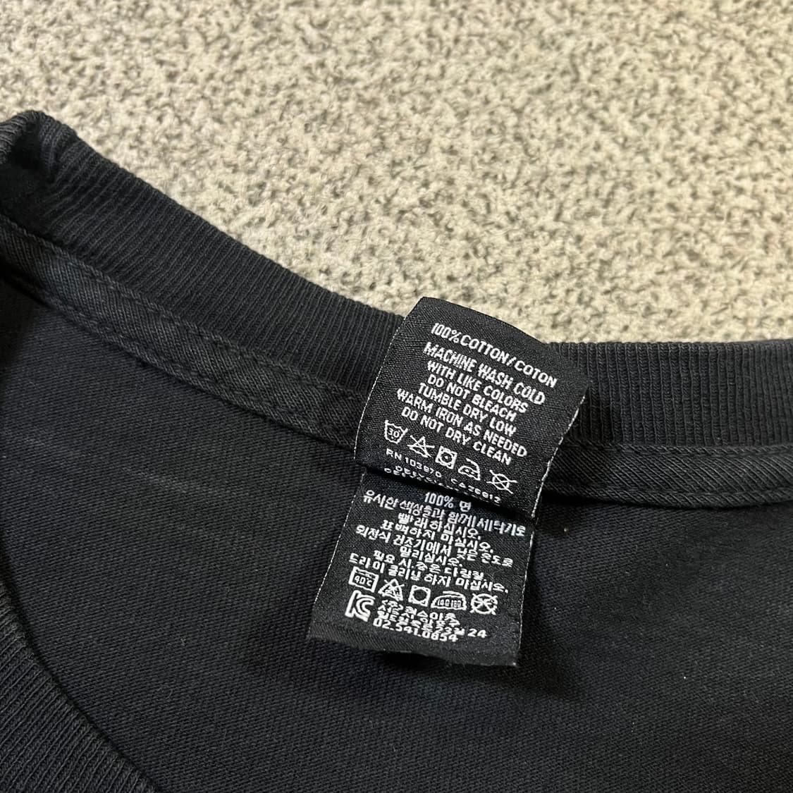 오베이 빅로고 롱슬리브 티셔츠 상품이미지5