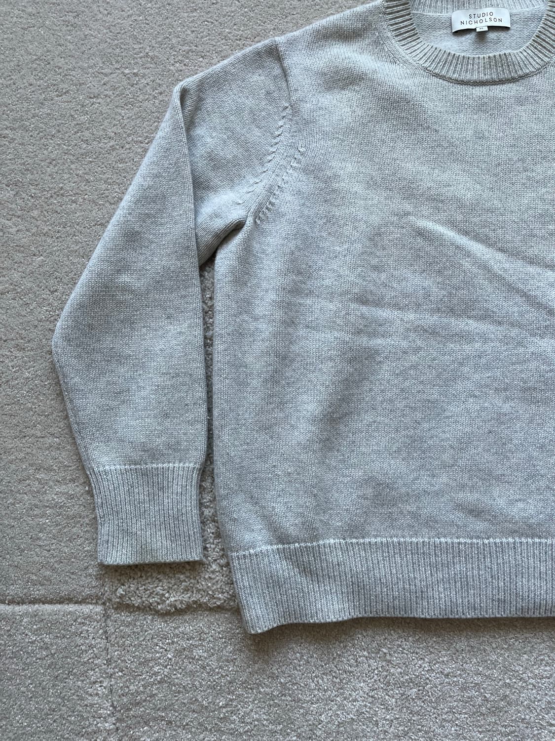 스튜디오 니콜슨 울 캐시미어 니트 (105) 상품이미지5