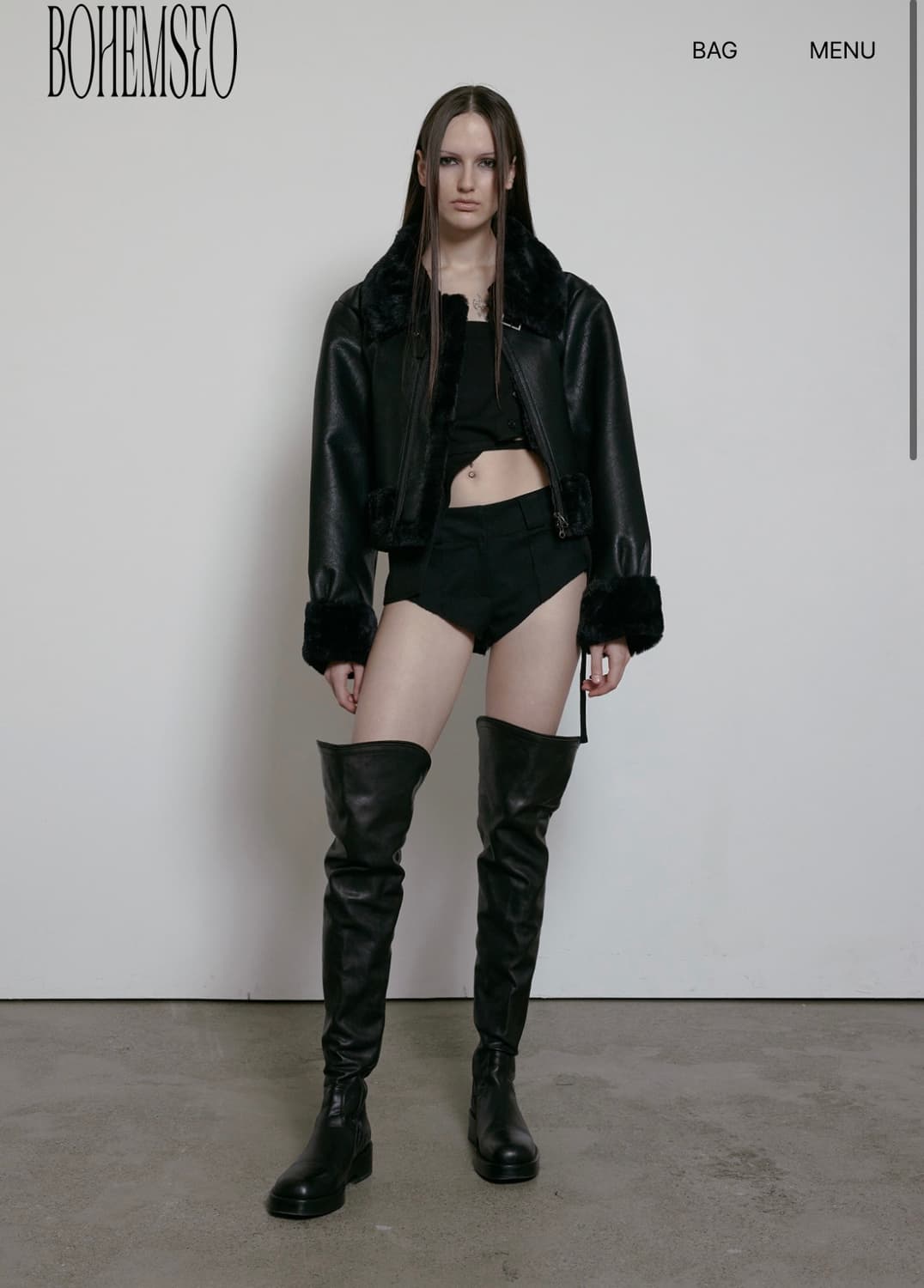 BOHEMIAN SEOUL NECK SHORT MUSTANG 상품이미지8