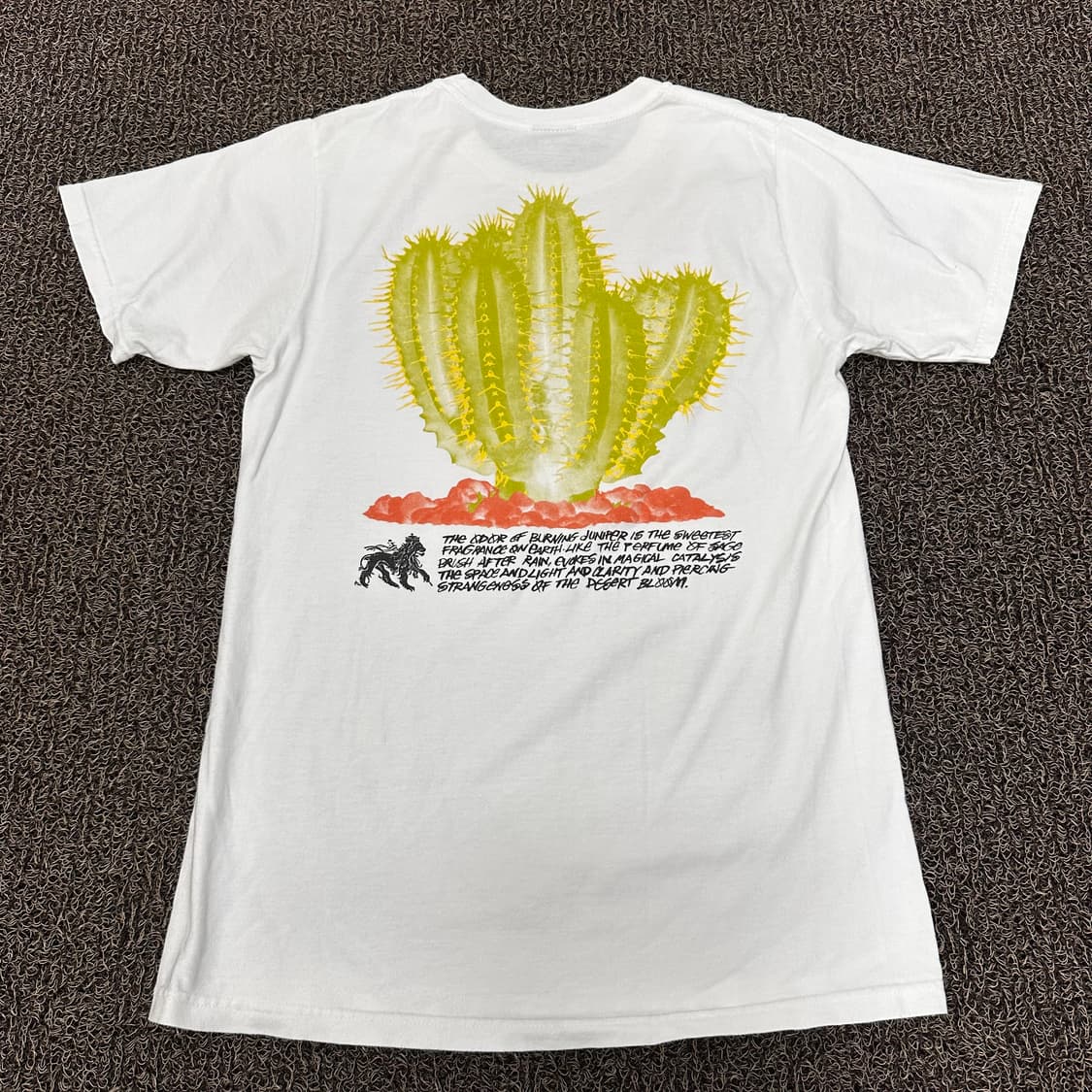 Stussy 스투시 데저트 블룸 반팔티셔츠 화이트 S 상품이미지4