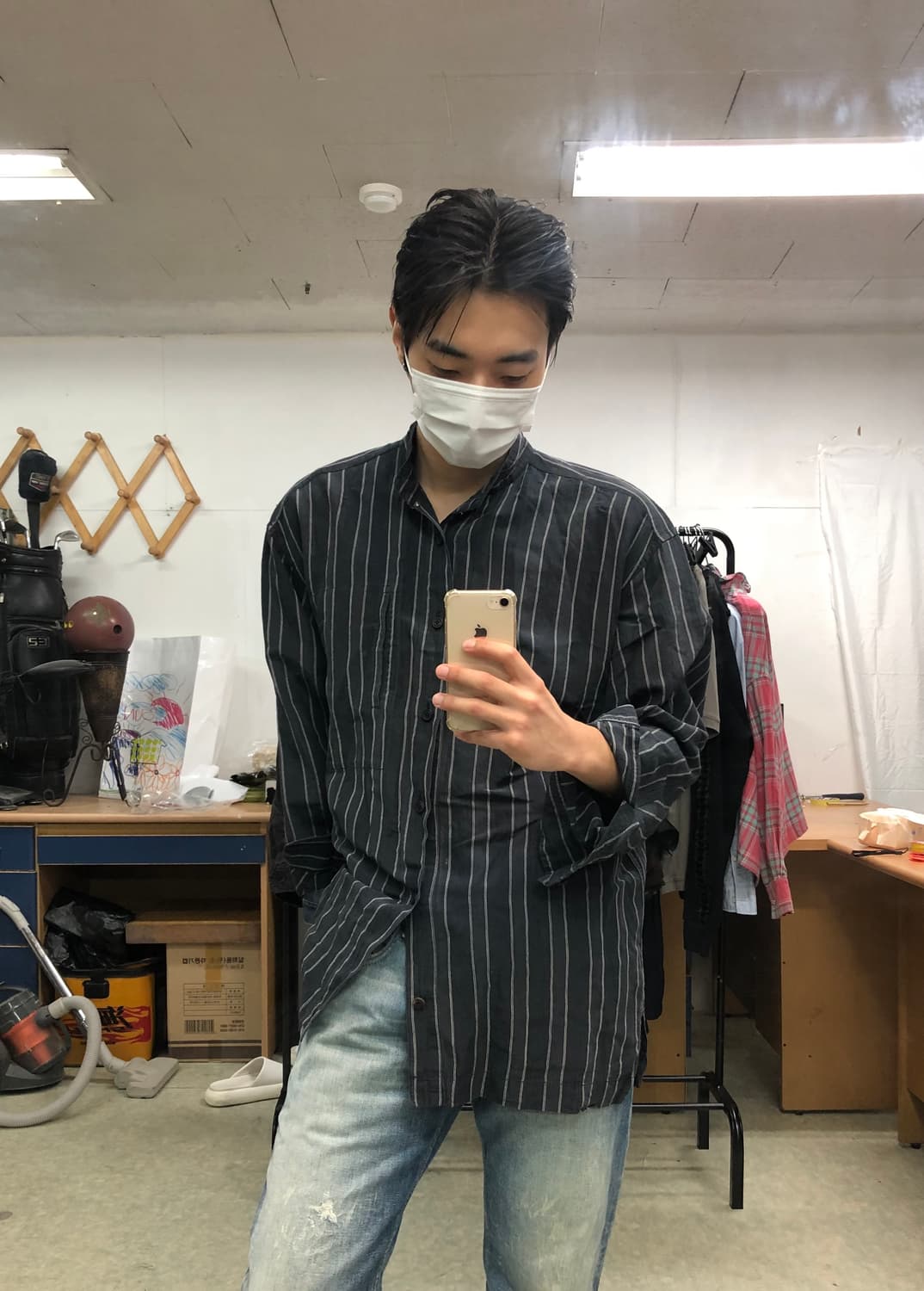 Issey Miyake Stripe Shirt 상품이미지1