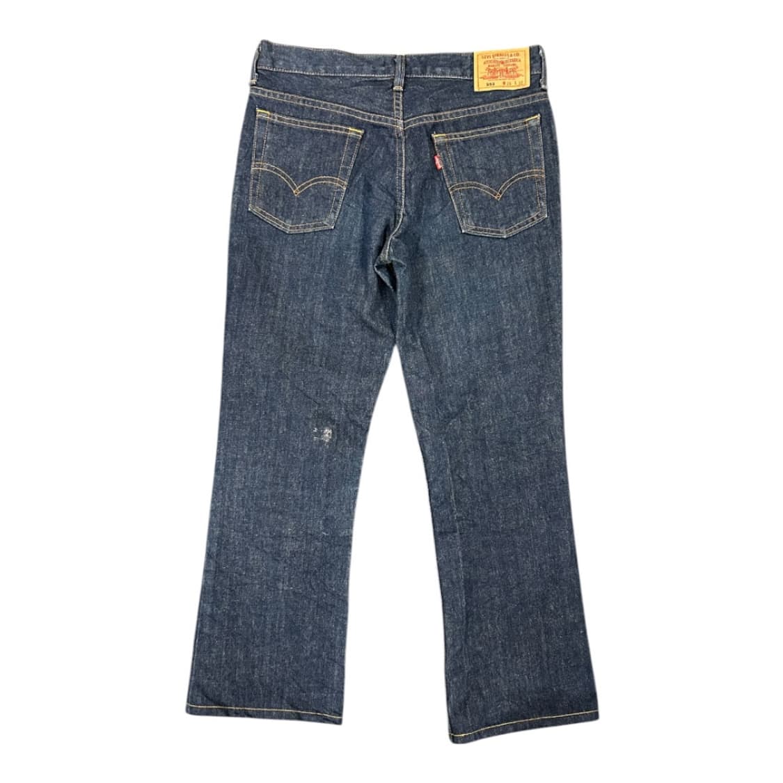 W-M) 리바이스 JPN 90s 553 Y2K 로우라이즈 세미부츠컷 데님 상품이미지2