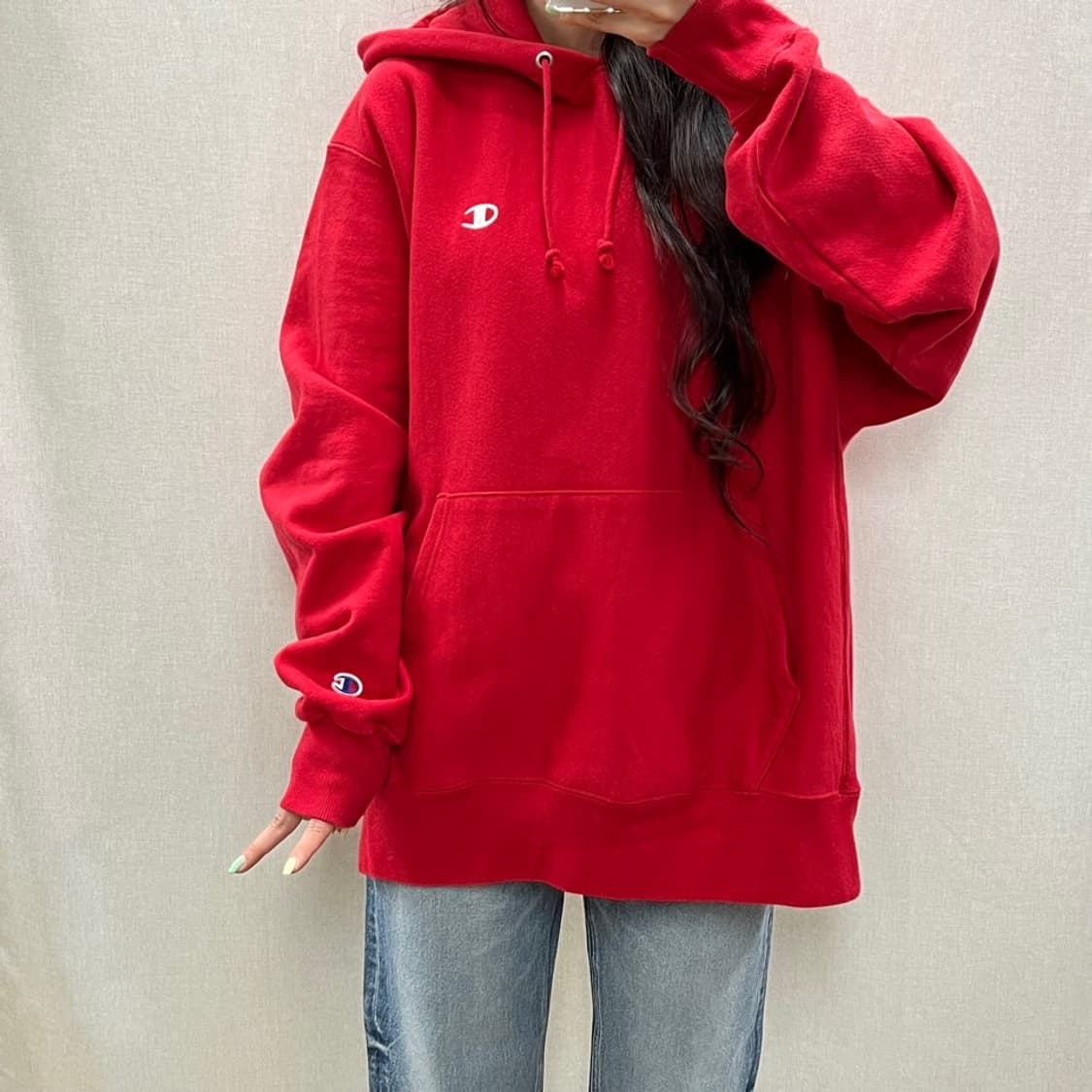 챔피온 리버스위브 후드 티셔츠/#3641 상품이미지3