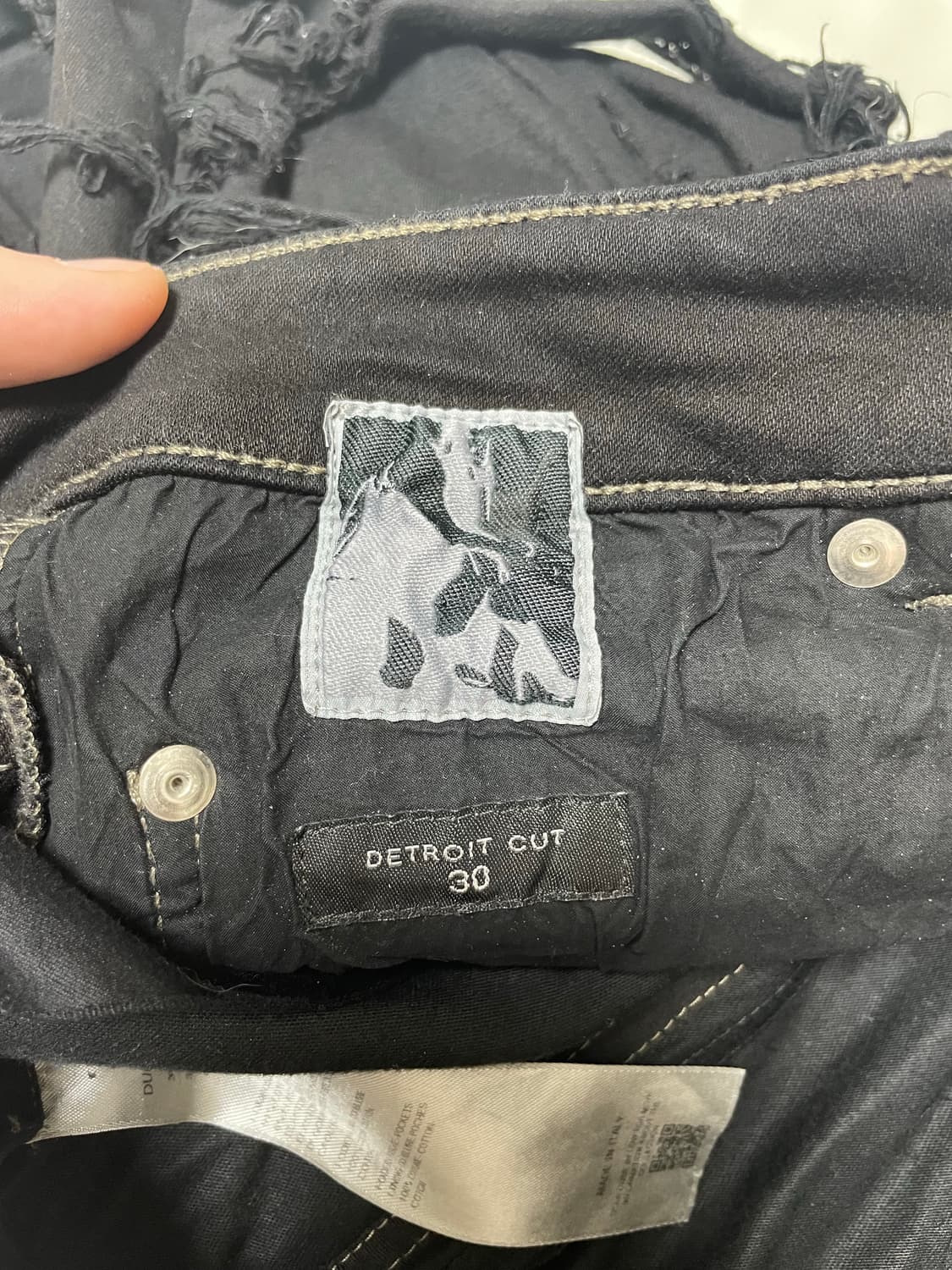 릭 오웬스 디트로이트컷 디스진 30size 상품이미지5