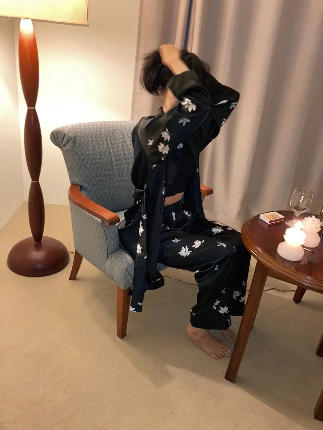 ddeeediedii 연꽃 로브 상품이미지2