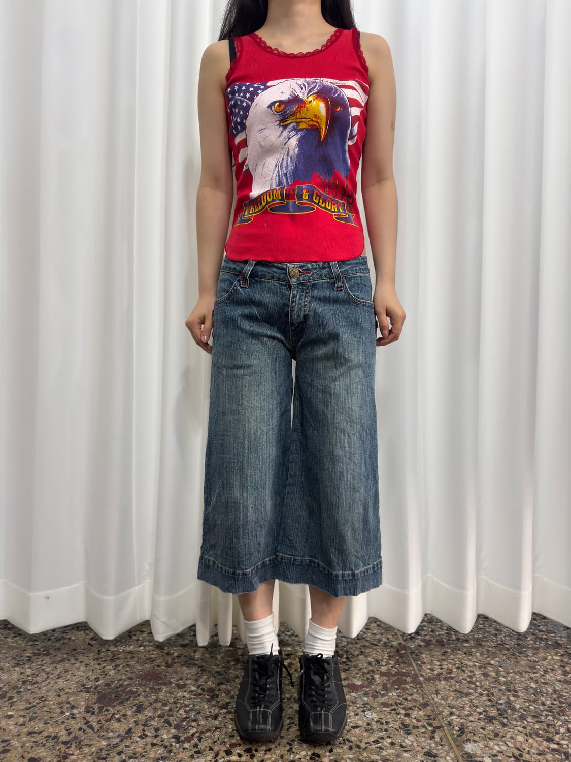 denim half pants 상품이미지1