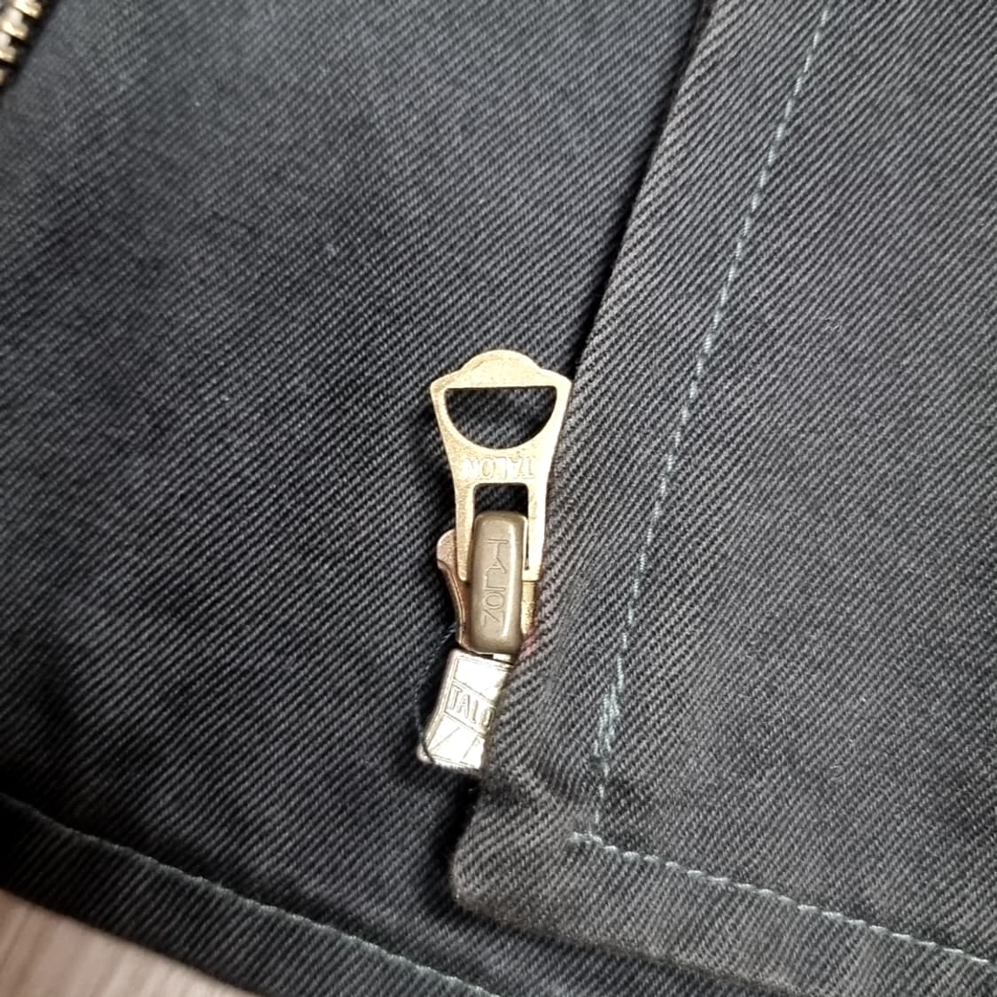 니들워크 워크웨어 블랙 조끼 자켓 Now or Never(L) 상품이미지3