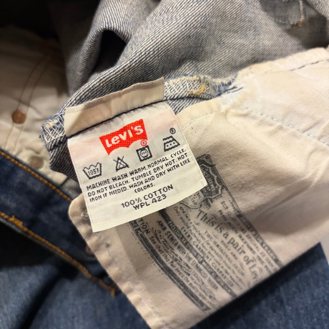 [31x30] 리바이스 501 데님 팬츠 청바지 B924 상품이미지9