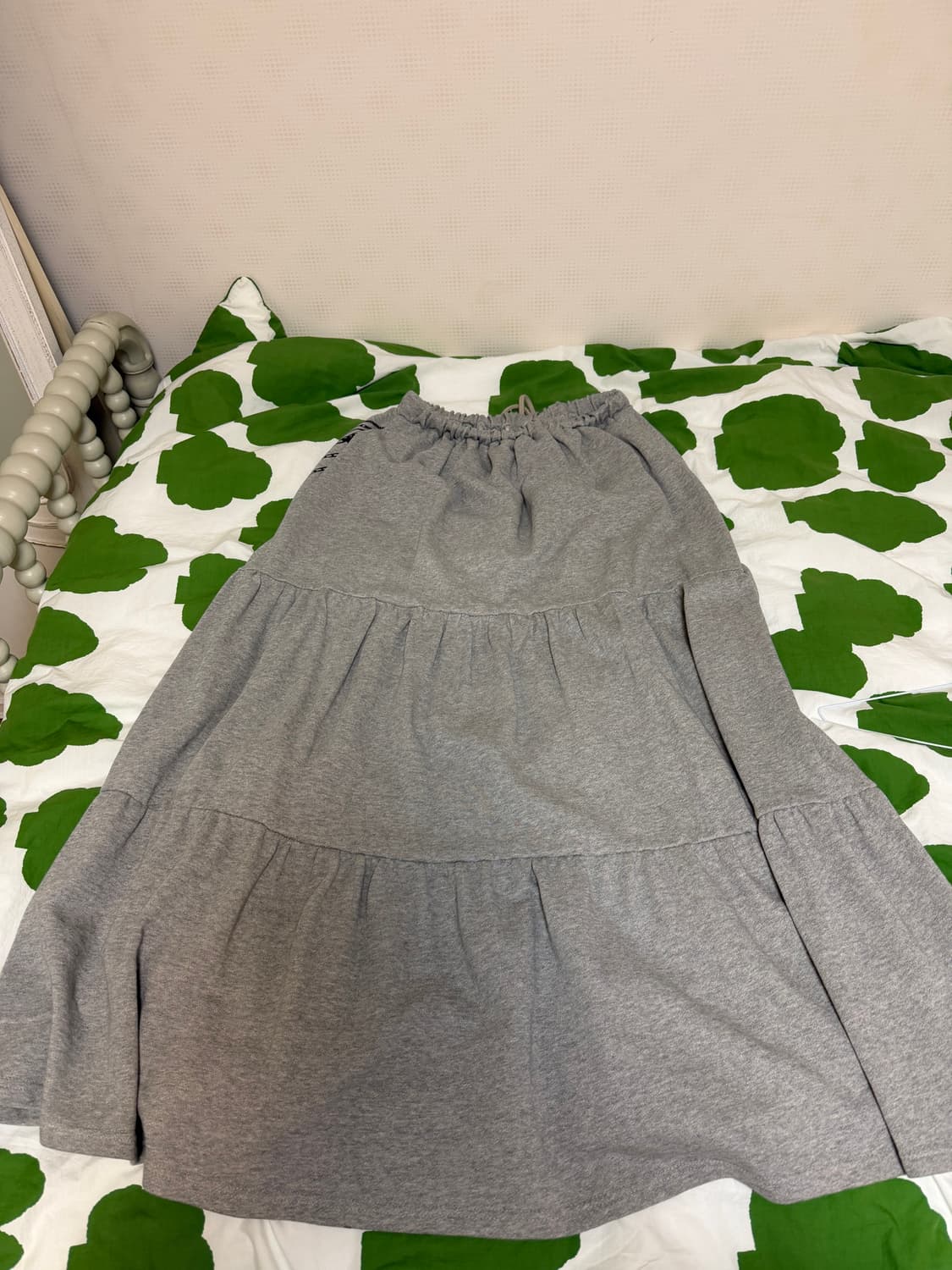 샵페어리 maxi jersey tiered skirt melange 상품이미지3