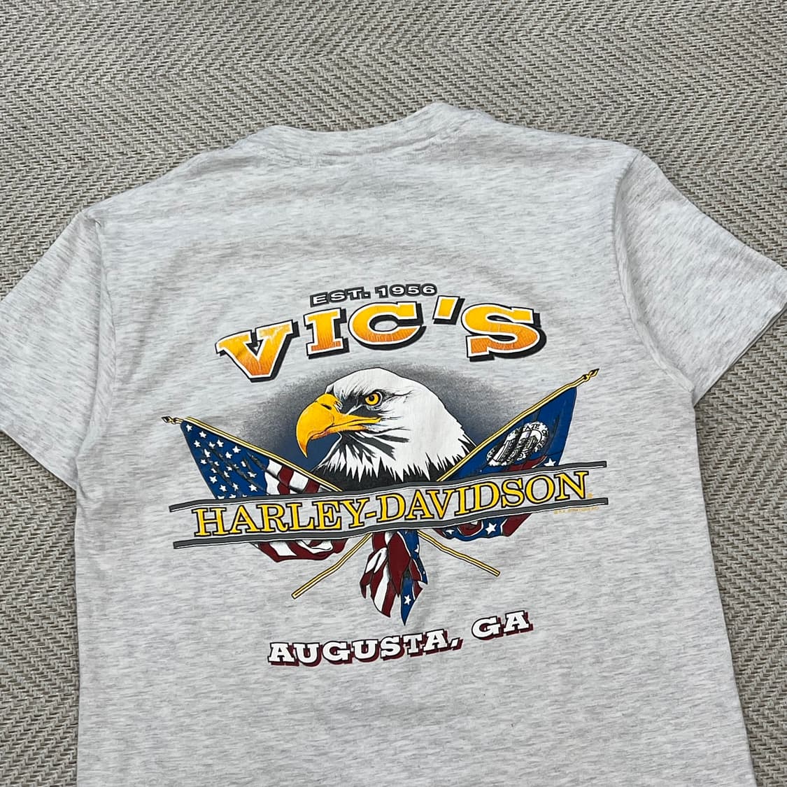 USA 할리데이비슨 프린팅 반팔티 r3287 상품이미지4