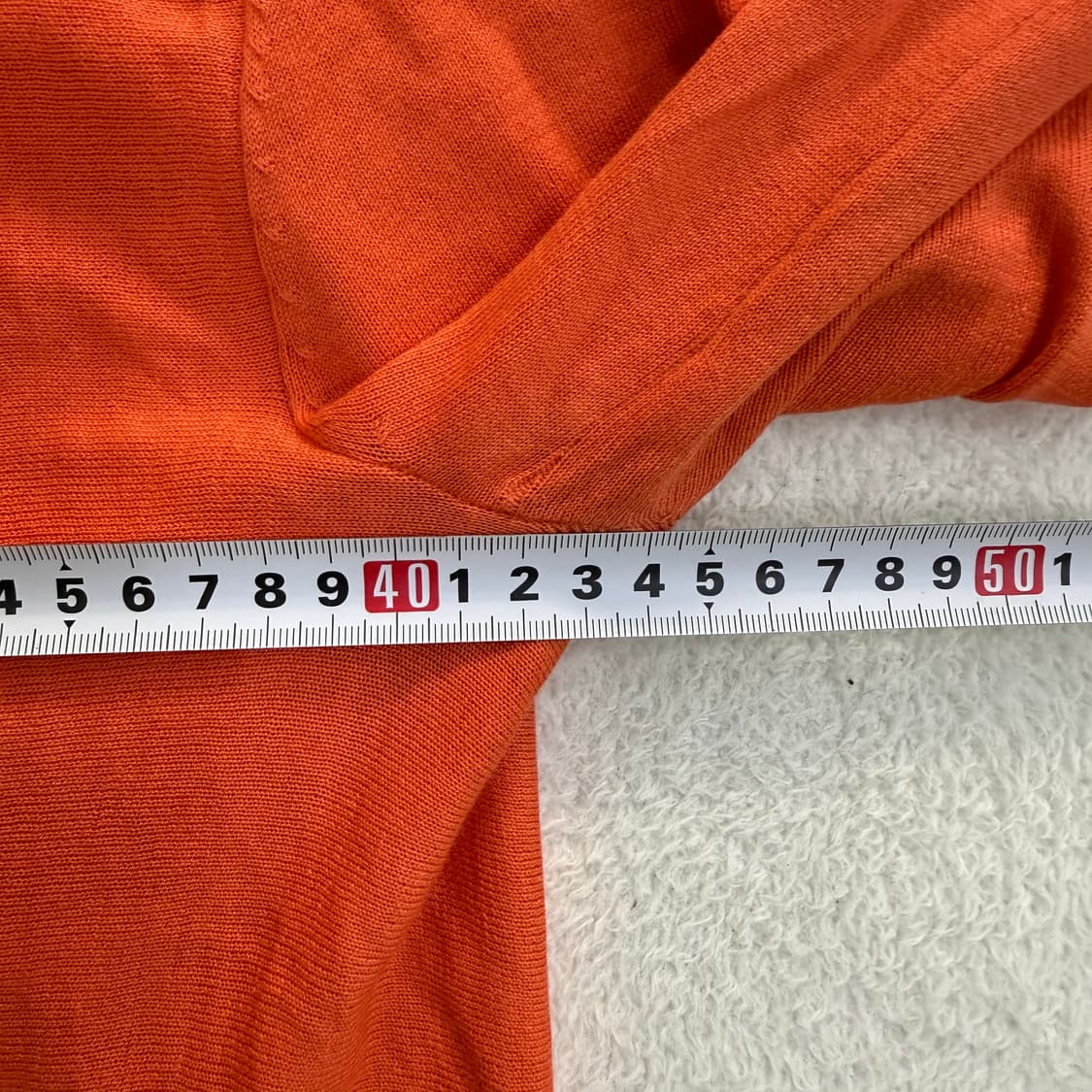 XS/S 빈티지 오렌지 가디건 0423T 상품이미지4