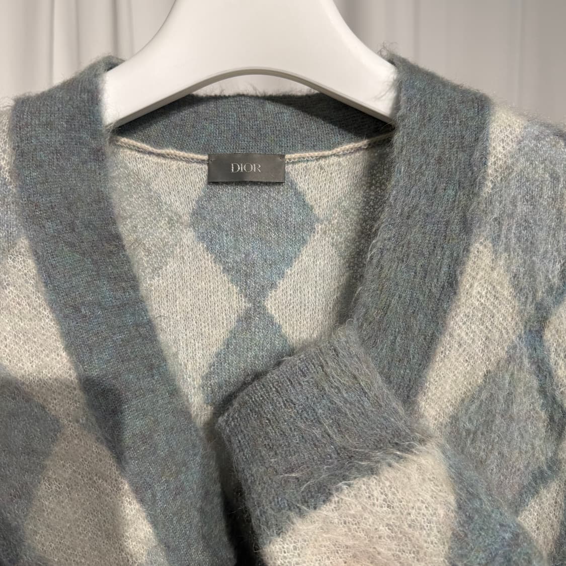 [정품] 디올 CD 다이아몬드 모헤어 가디건 상품이미지6