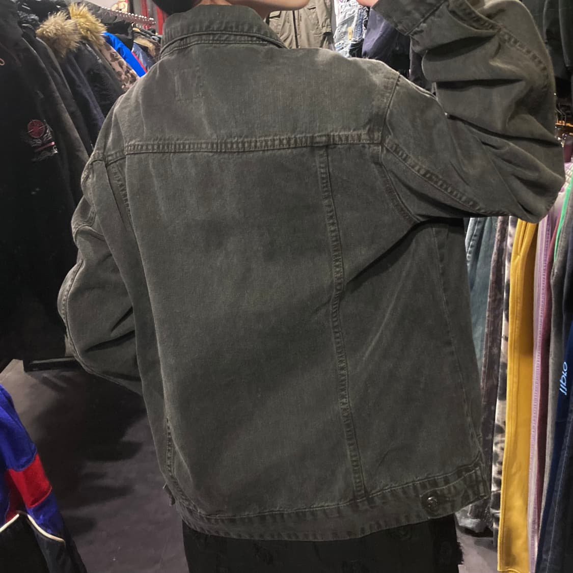 [IM] vtg 흑청 데님 자켓 상품이미지5