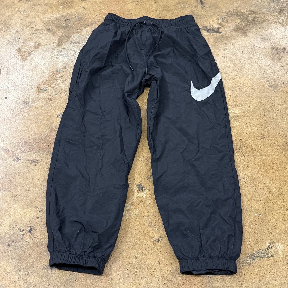 [정품/M] 나이키 블랙 드로스트링 트레이닝 팬츠 b18 상품이미지2