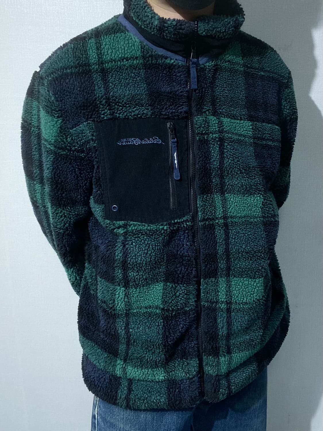[2XL] Eddie Bauer 에디바우어 체크 플리스 자켓 상품이미지7