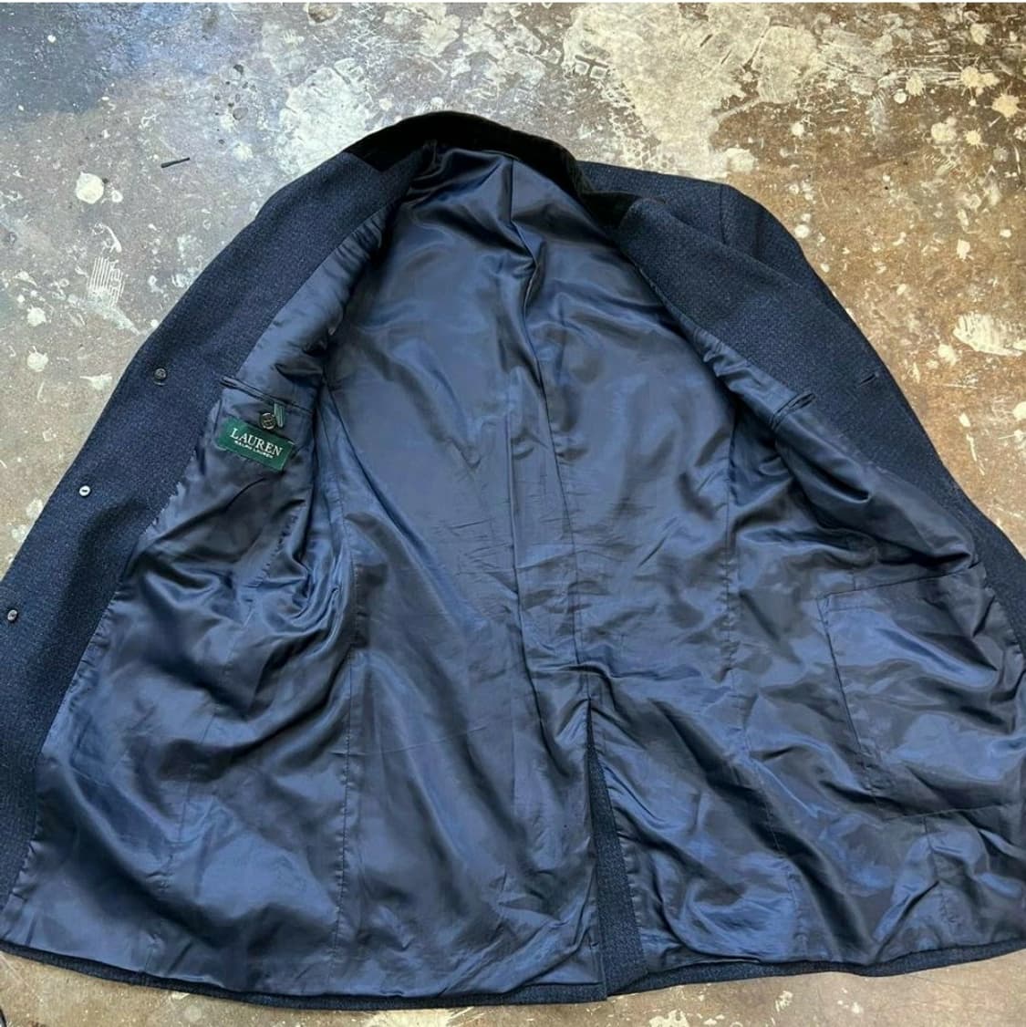 S) 폴로 랄프로렌 울 싱글코트 자켓 남성 코트 상품이미지4