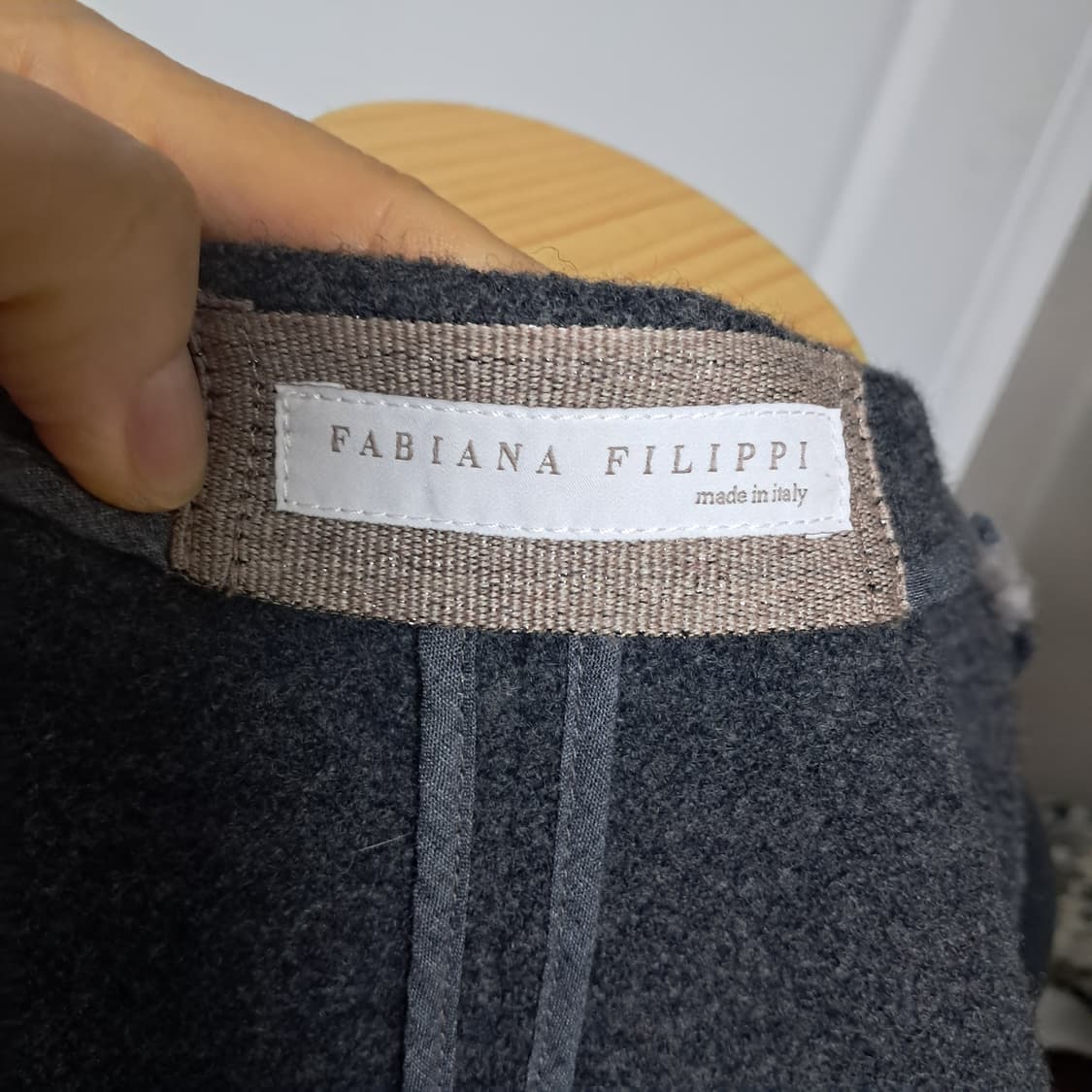 파비아나필라피 양털 롱베스트 퍼조끼 L(55~77) 상품이미지7