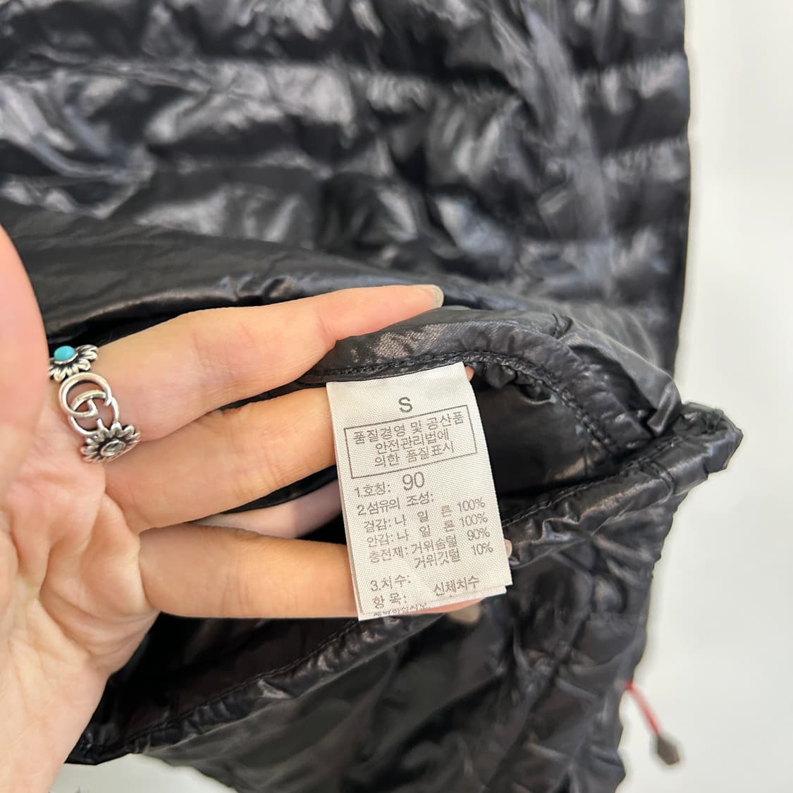 노스페이스 800 남성 거위털 경량패딩 90 상품이미지5