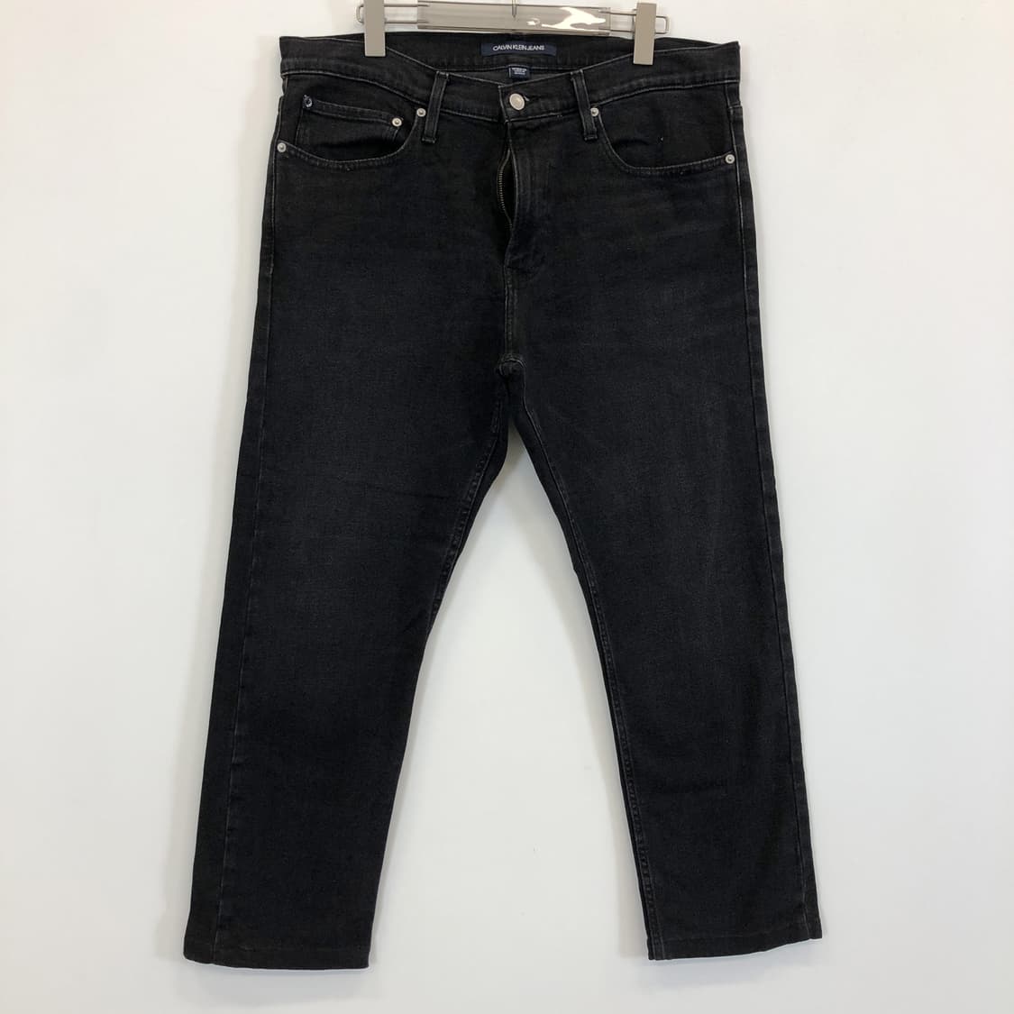 ck 캘빈클라인 026 블랙패치 데님진 36 인치  상품이미지1
