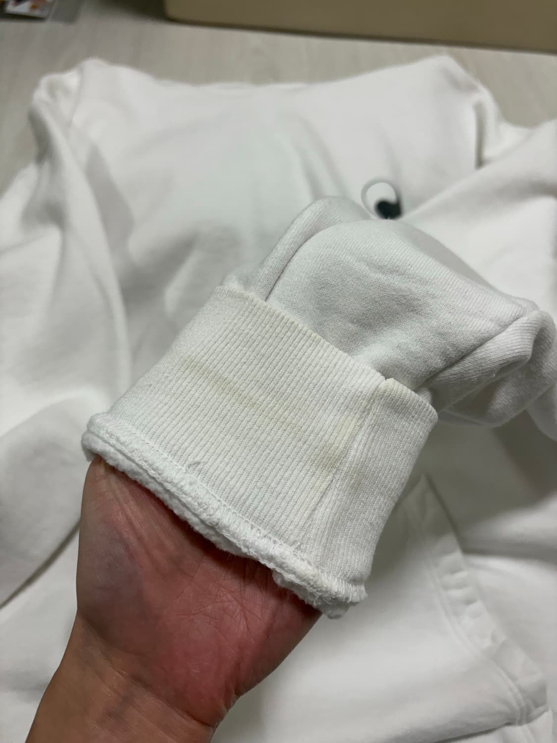 스투시 아워레가시 음양 후드티 화이트 S 상품이미지5